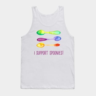 I Support Spoonies! Tank Top